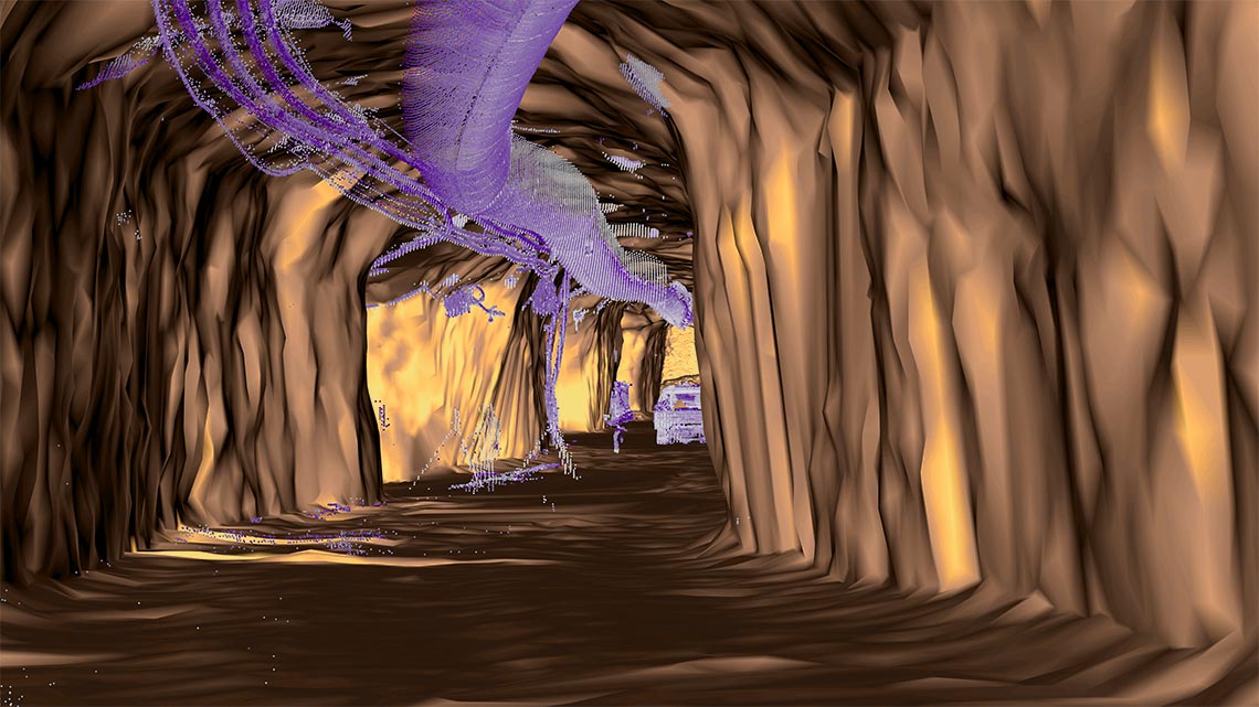 Maptek Midrange underground laser scanning