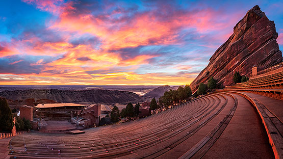 Red Rocks Amphitheatre, Colorado