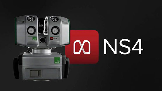 A comparison diagram showing the ranges and angular extents of Maptek's laser scanners, detailed in the Specifications table below.