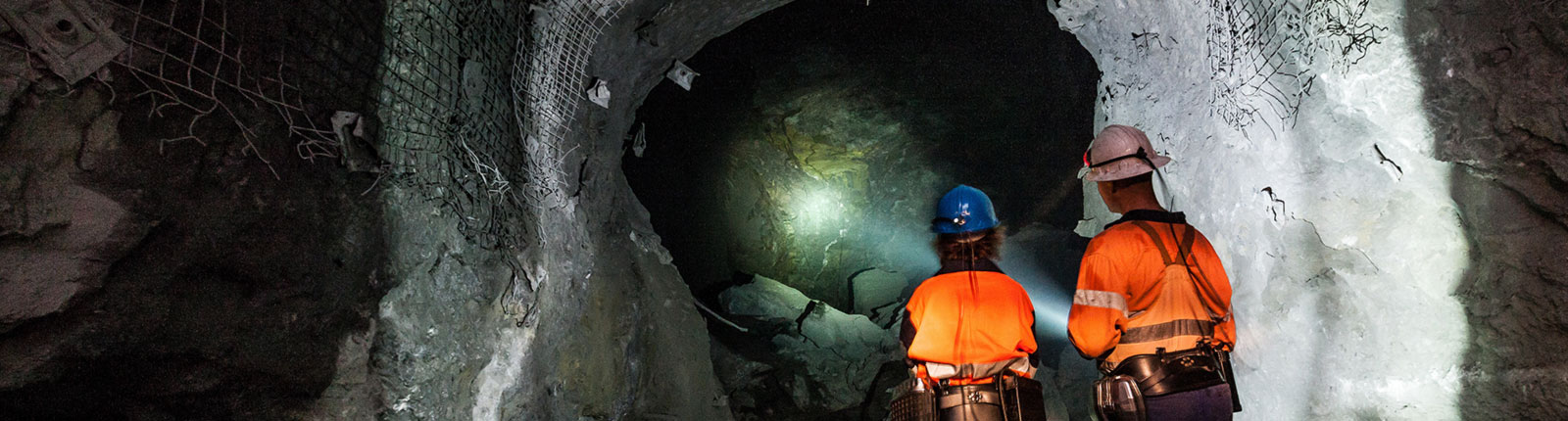 Maptek VisionV2X Underground Mine Worker doing drillhole analysis