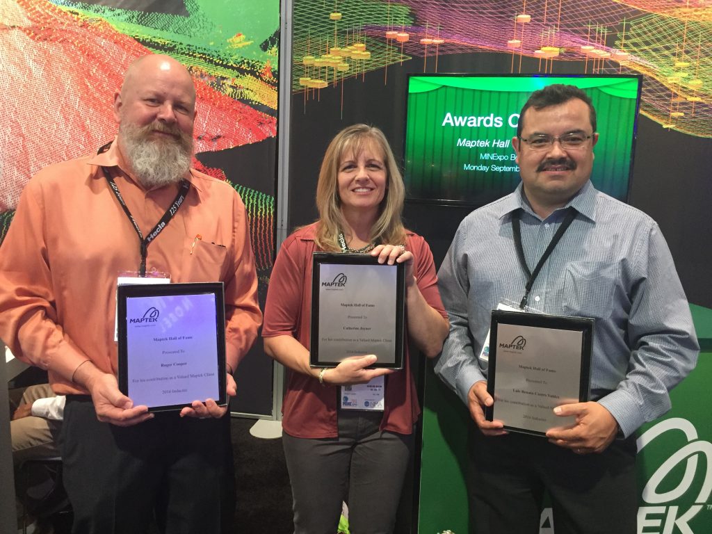 Maptek Hall of Fame2016