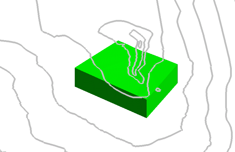 Borehole geophysical log example reserve data