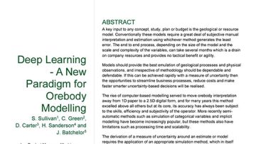 Maptek - Machine learning assisted domain modelling
