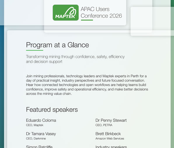 Users conference agenda capture